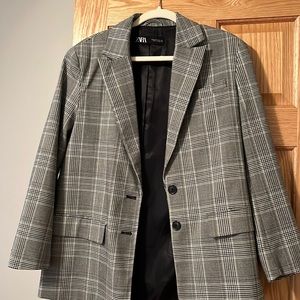 Plaid blazer